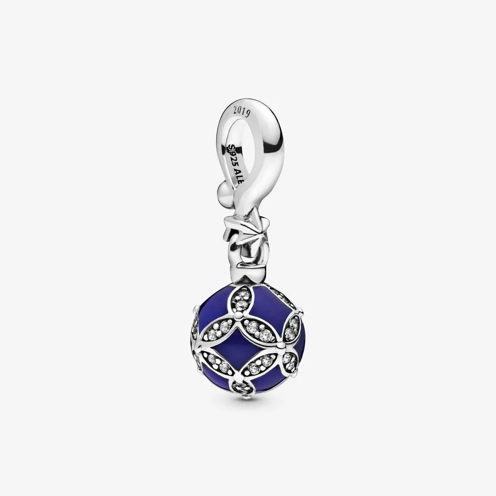 Zawieszka PANDORA Błękitna bombka 798512C01
