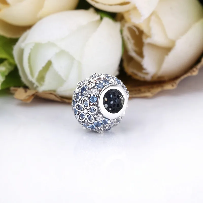 (zdjęcie do) Charms Pandora Turkusowa stokrotka pavé 798797C01 - Wyświetl 3
