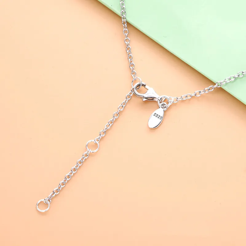 (zdjęcie do) Pandora Naszyjnik z okrągłym elementem 398490C01 - Wyświetl 3