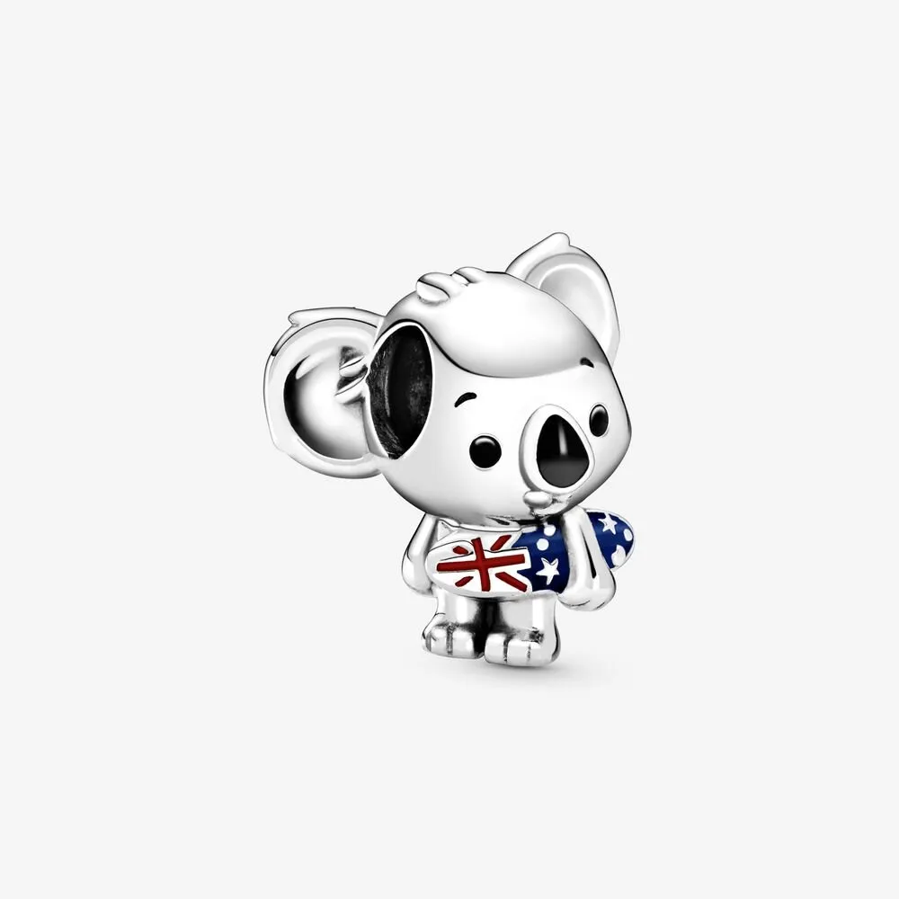 Charms Surfujący koala