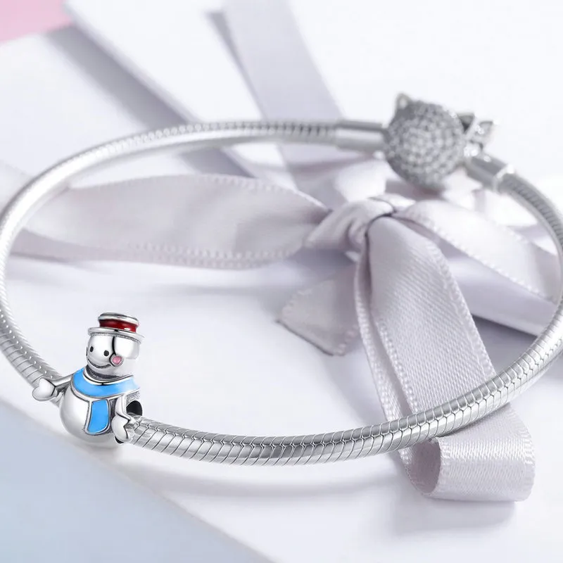 (zdjęcie do) Charms Typu Pandora Bałwan - SCC855 - Wyświetl 2