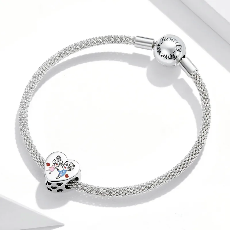 (zdjęcie do) Charms Typu Pandora Matka i córka - SCC1744 - Wyświetl 3