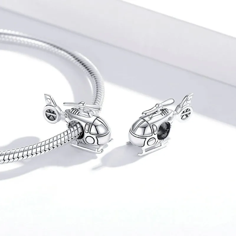 (zdjęcie do) Charms Typu Pandora Mały helikopter - SCC1699 - Wyświetl 4