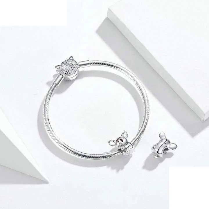 (zdjęcie do) Charms Typu Pandora Miś koala - BSC093 - Wyświetl 3