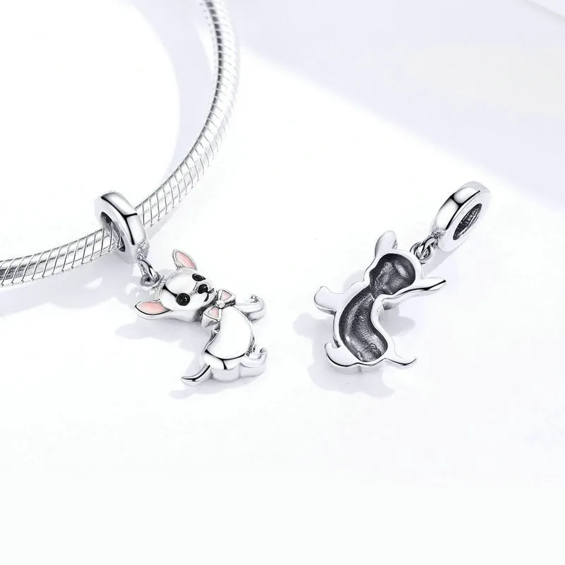(zdjęcie do) Zawieszka Typu Pandora Chihuahua - SCC1317 - Wyświetl 2