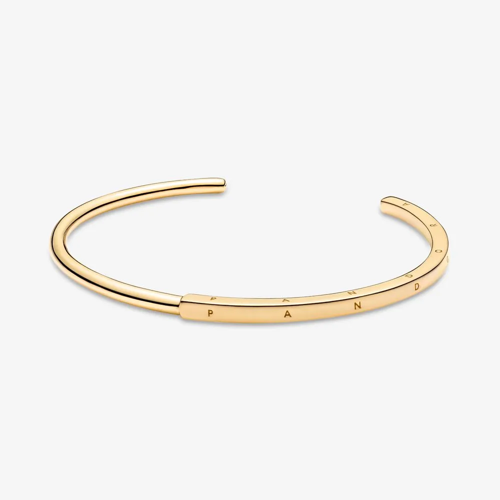 Bransoletka bangle Pandora Signature I-D - 569493C00
