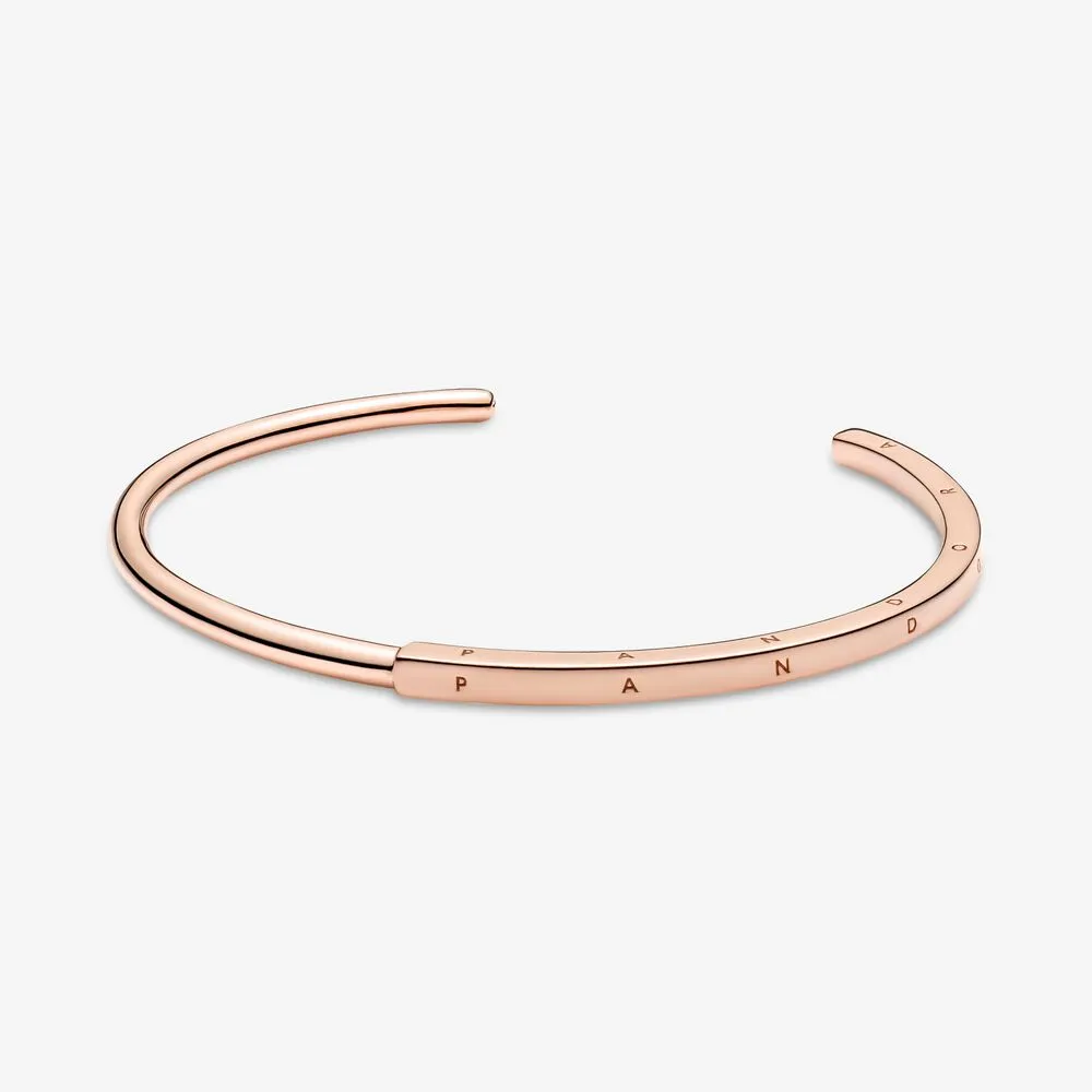 Bransoletka bangle Pandora Signature I-D - 589493C00