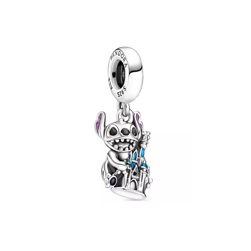 Zawieszka Stitch i Fantasyland Castle Figural - P400942464807