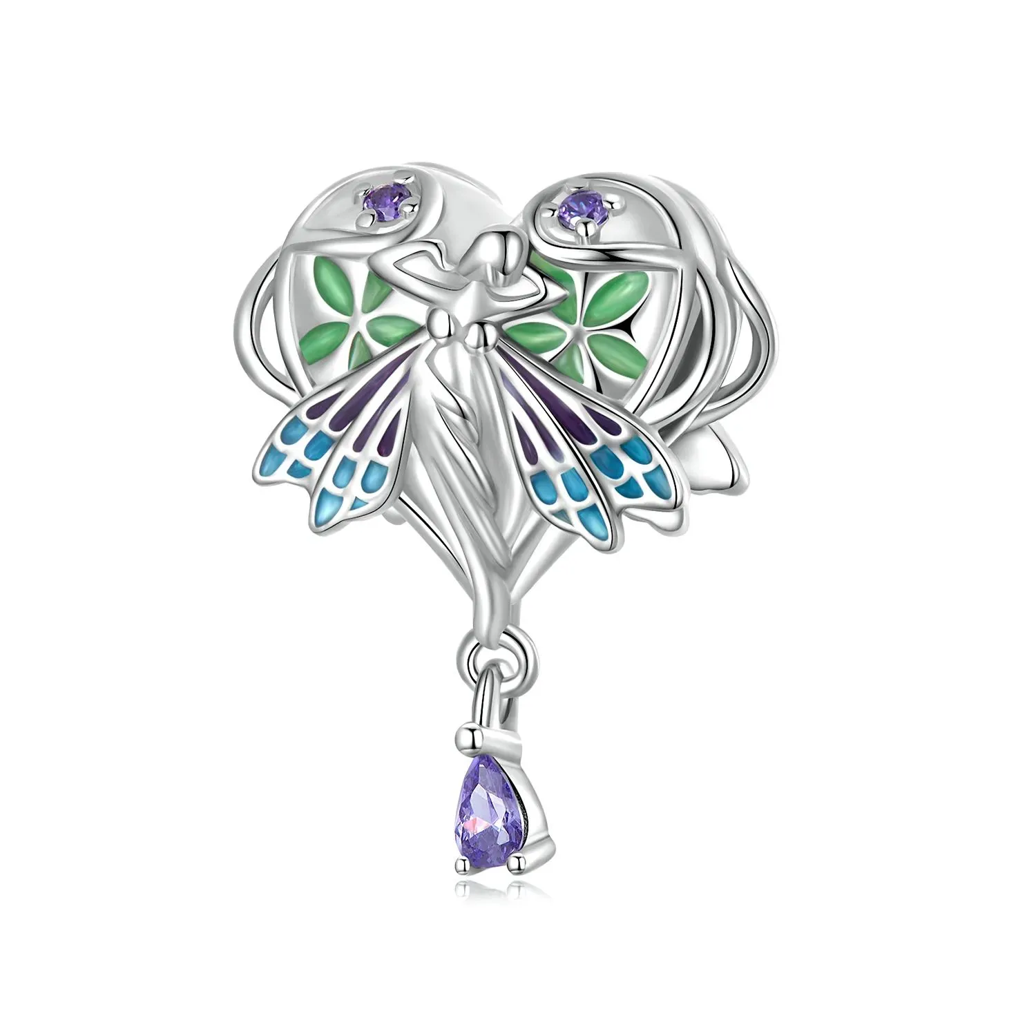 charms typu pandora anioł miłości scc2296