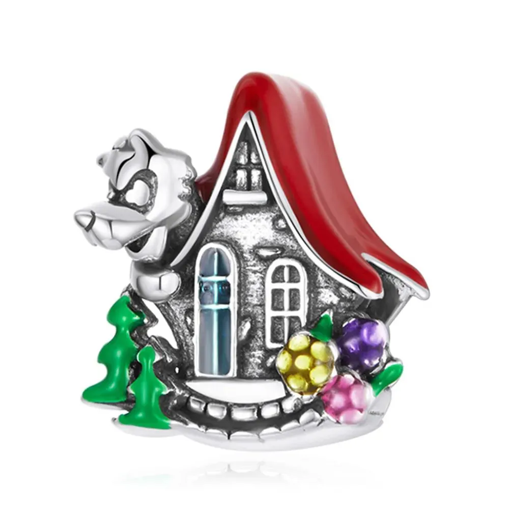 charms typu pandora bajkowy dom scc1889