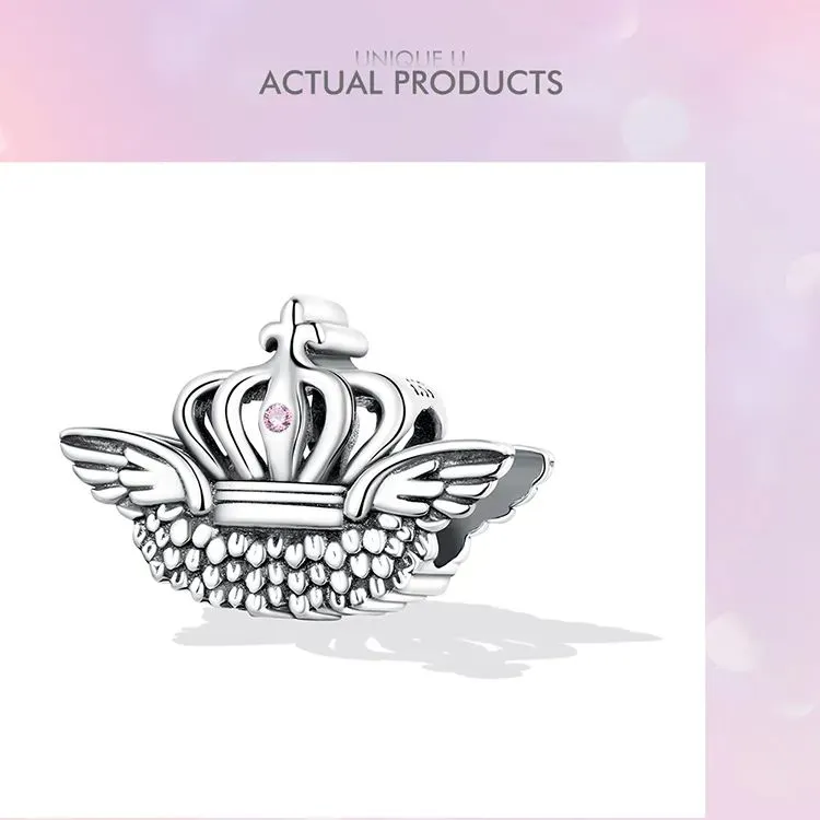 (zdjęcie do) Charms Typu Pandora Delikatna korona - SCC2260 - Wyświetl 8