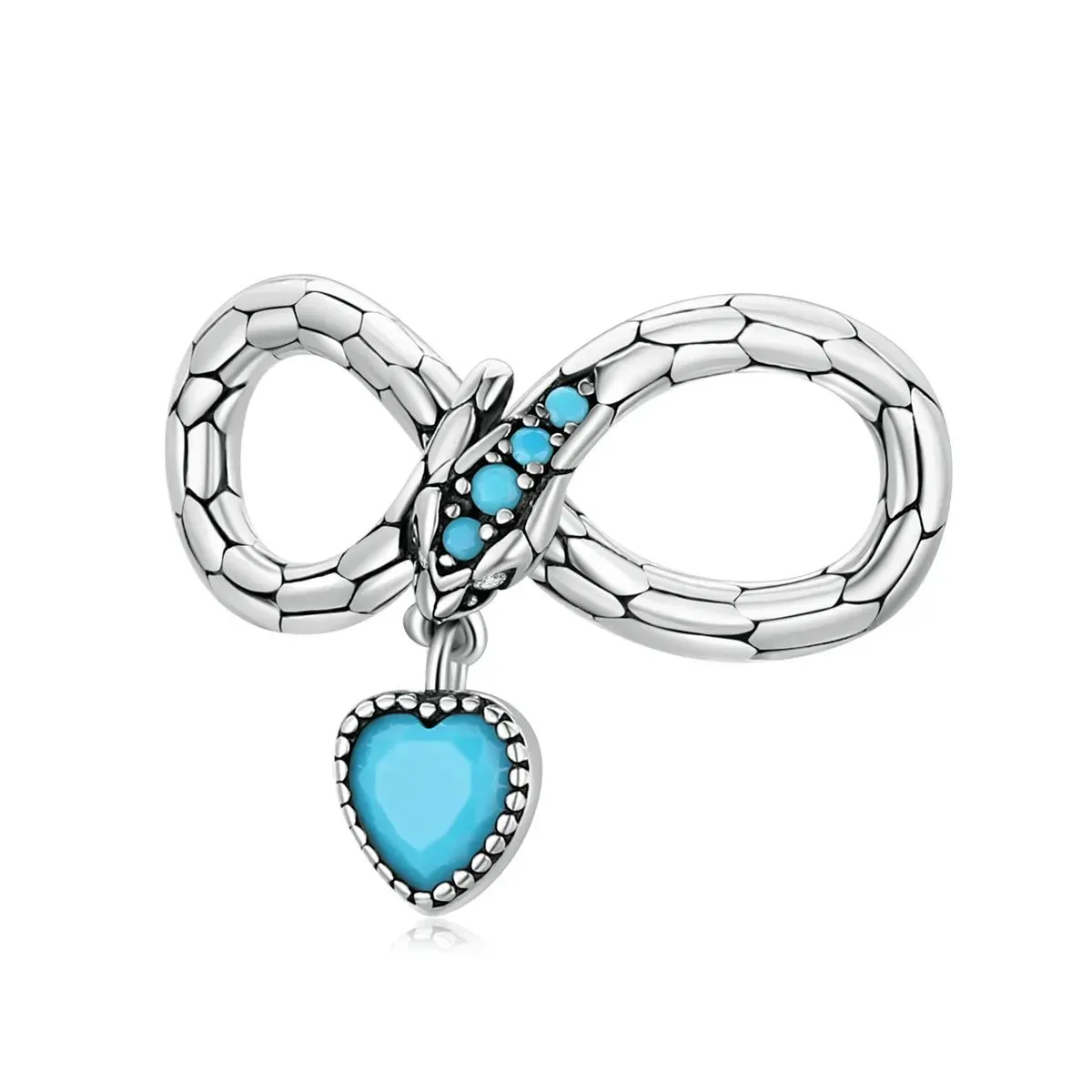 charms typu pandora duch węża nieskończona miłość scc2004