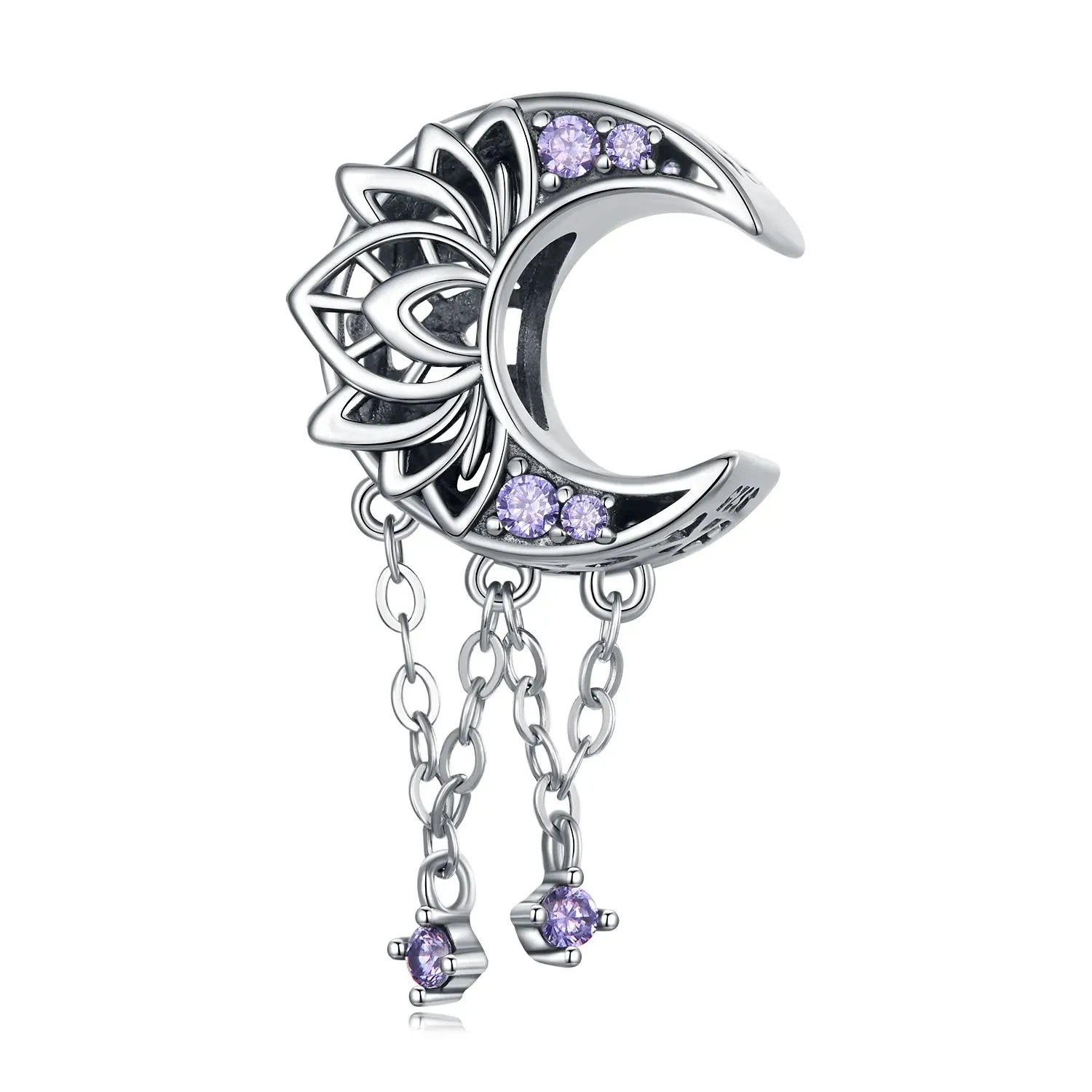 charms typu pandora frędzel księżycowy bsc636