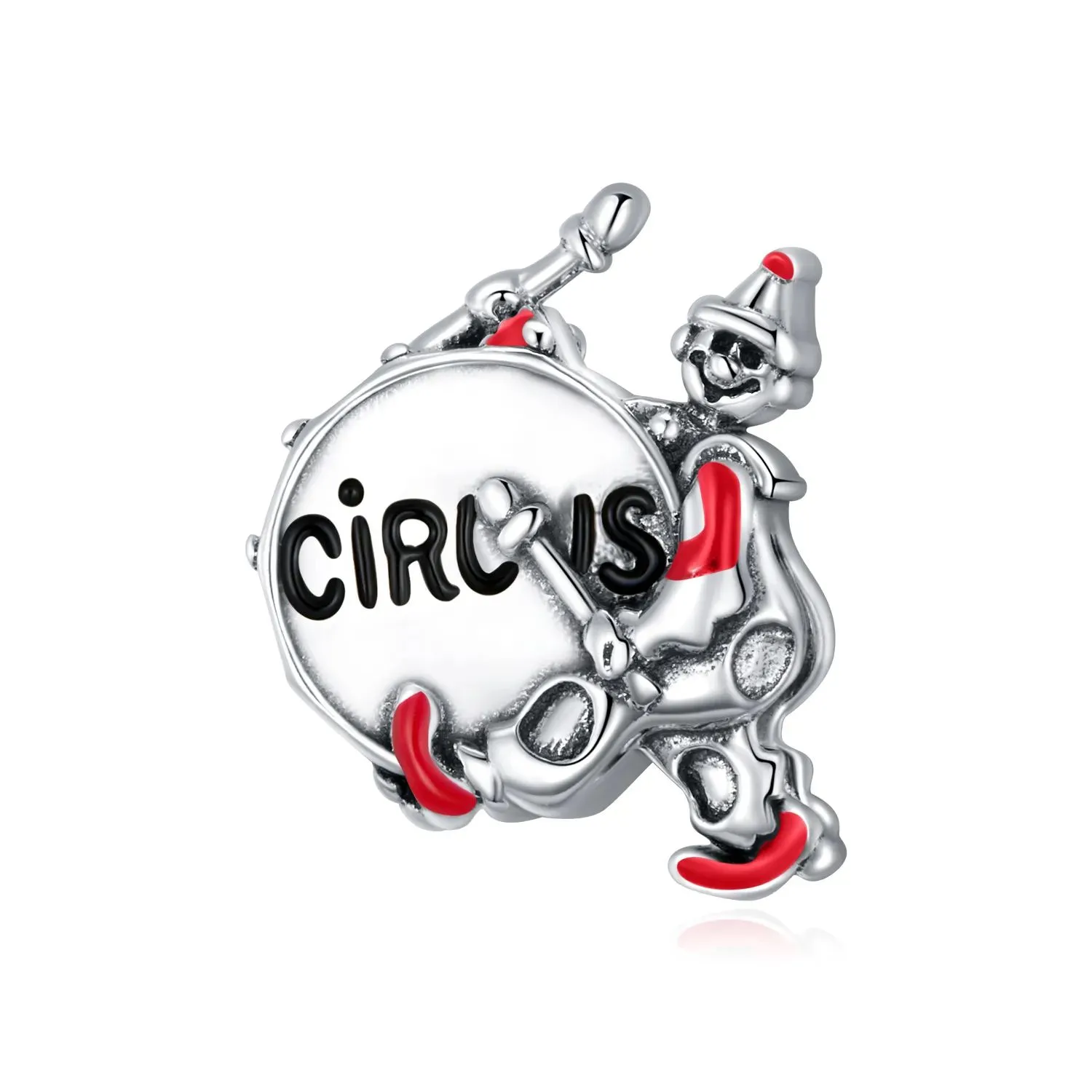 charms typu pandora klaun perkusyjny scc1658