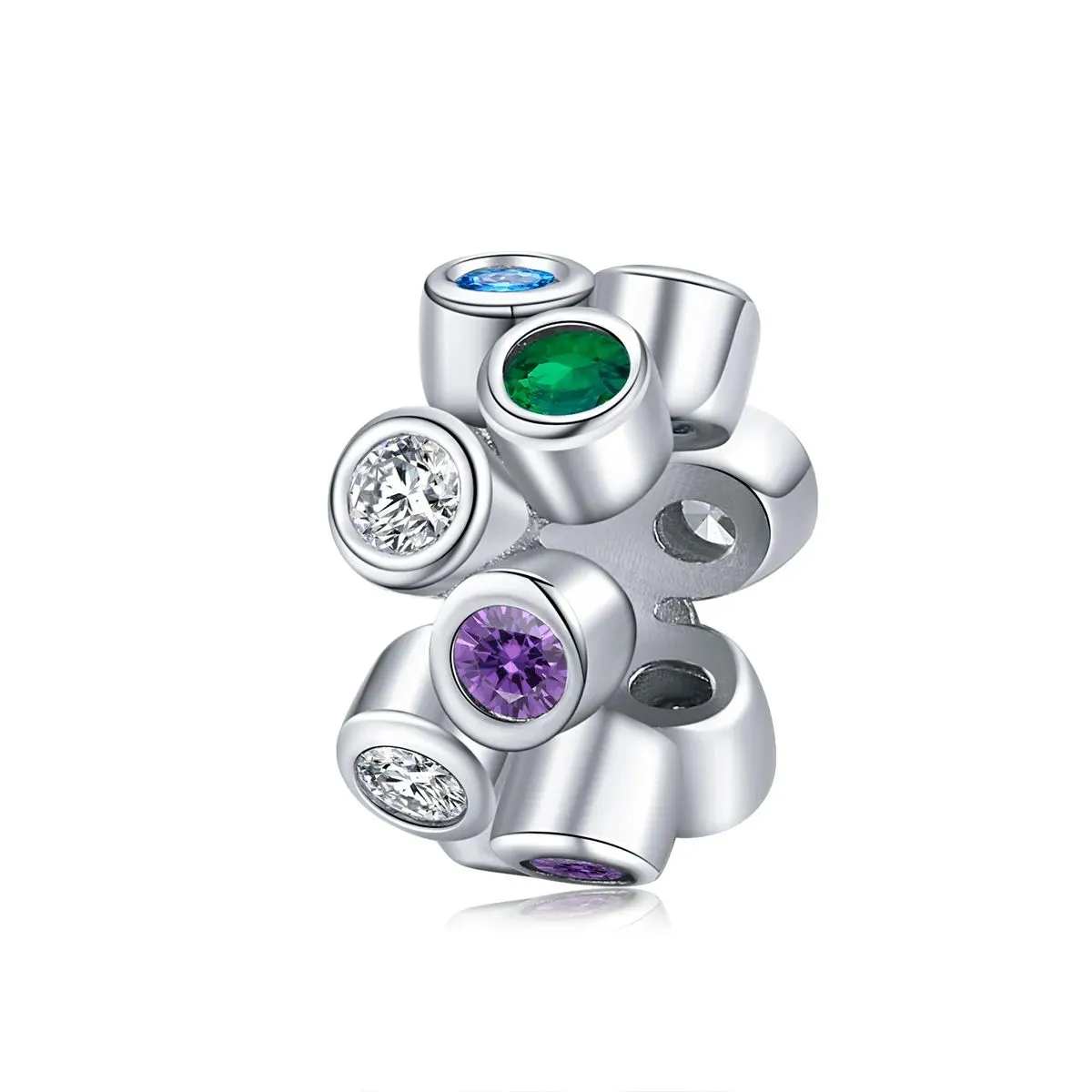 charms typu pandora kolorowy romans bsc184