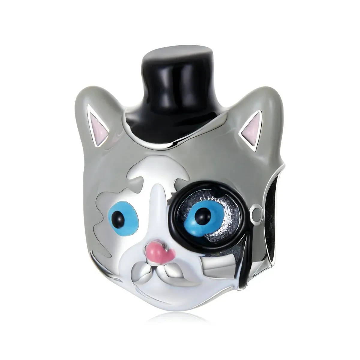 charms typu pandora kot magik krótkowłosy scc2091