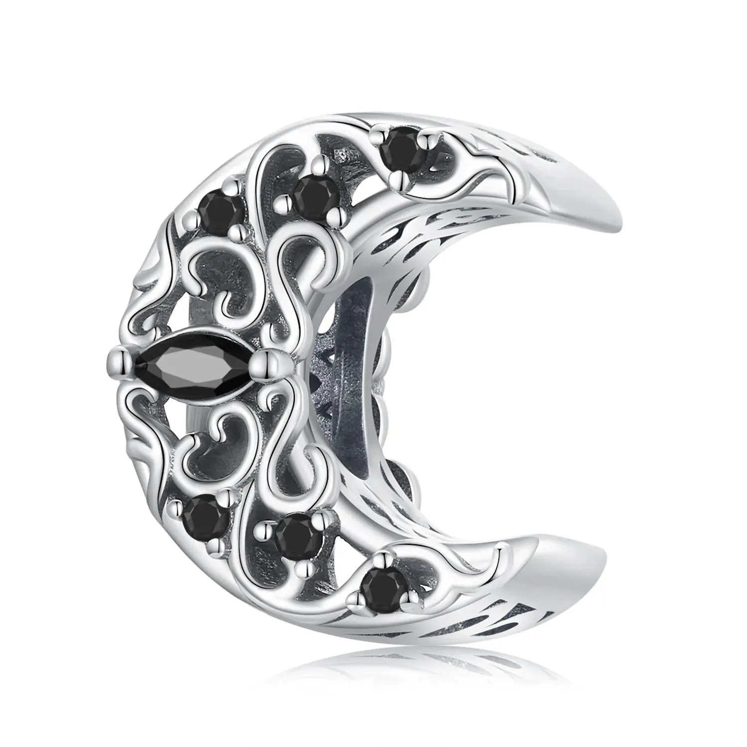 charms typu pandora księżyc ciemnej nocy scc2370
