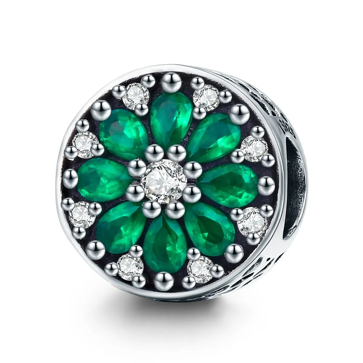 charms typu pandora letnia zieleń scc629