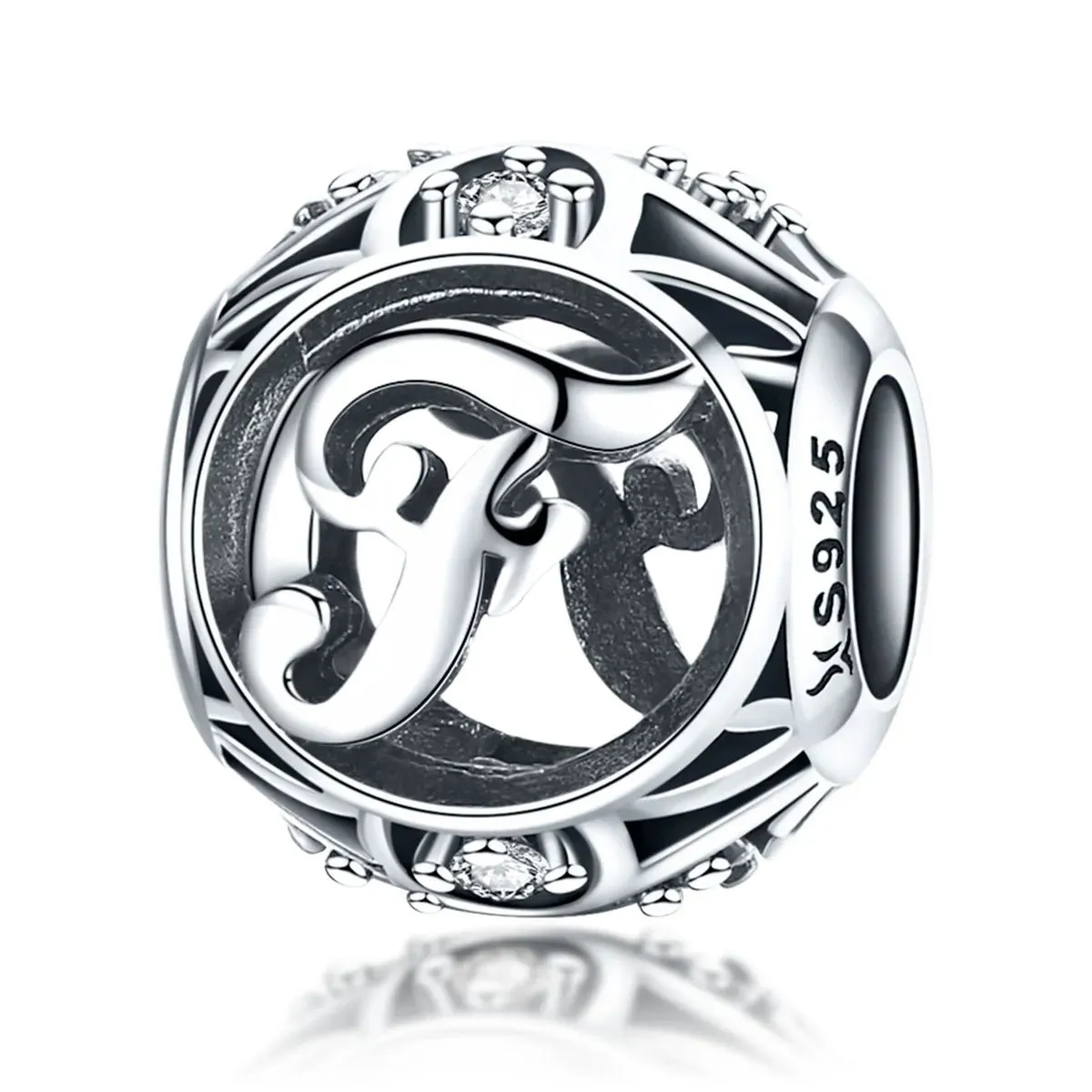 charms typu pandora litera f scc738 f