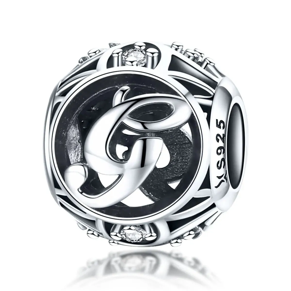 charms typu pandora litera g scc738 g