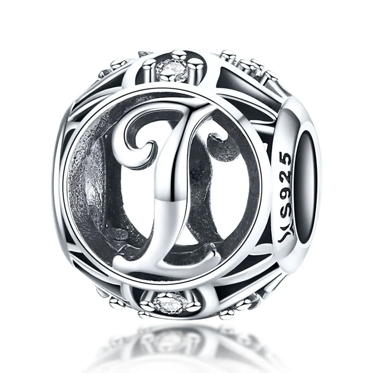 charms typu pandora litera i scc738 i