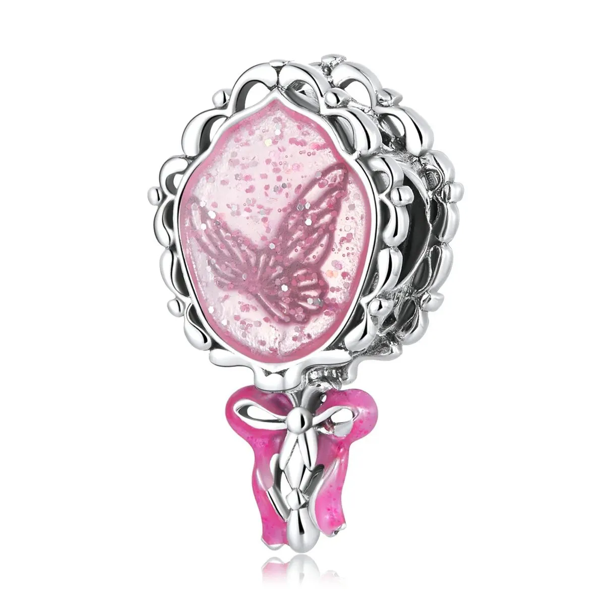 charms typu pandora lustro księżniczki scc2205