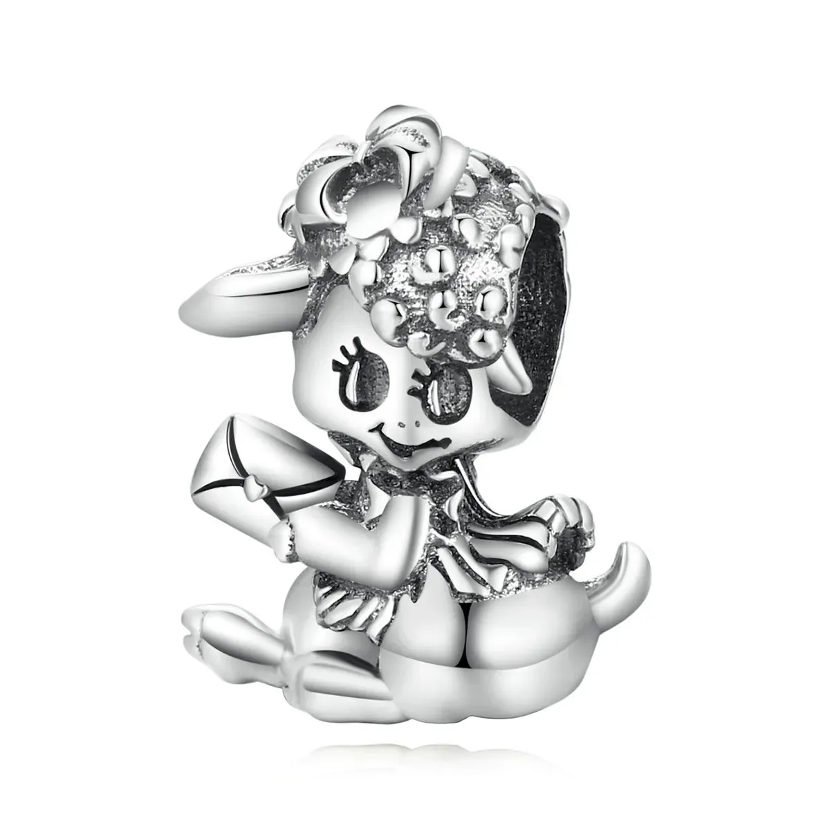 charms typu pandora mała owieczka w stylu zachodnim scc2043