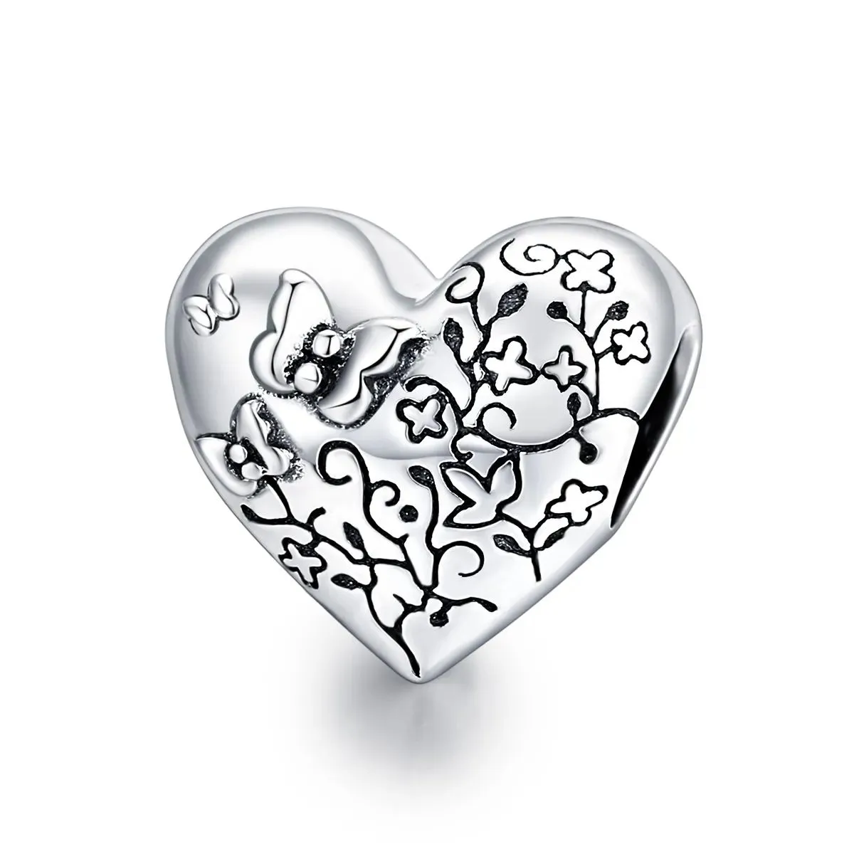charms typu pandora motyl winorośli scc1603