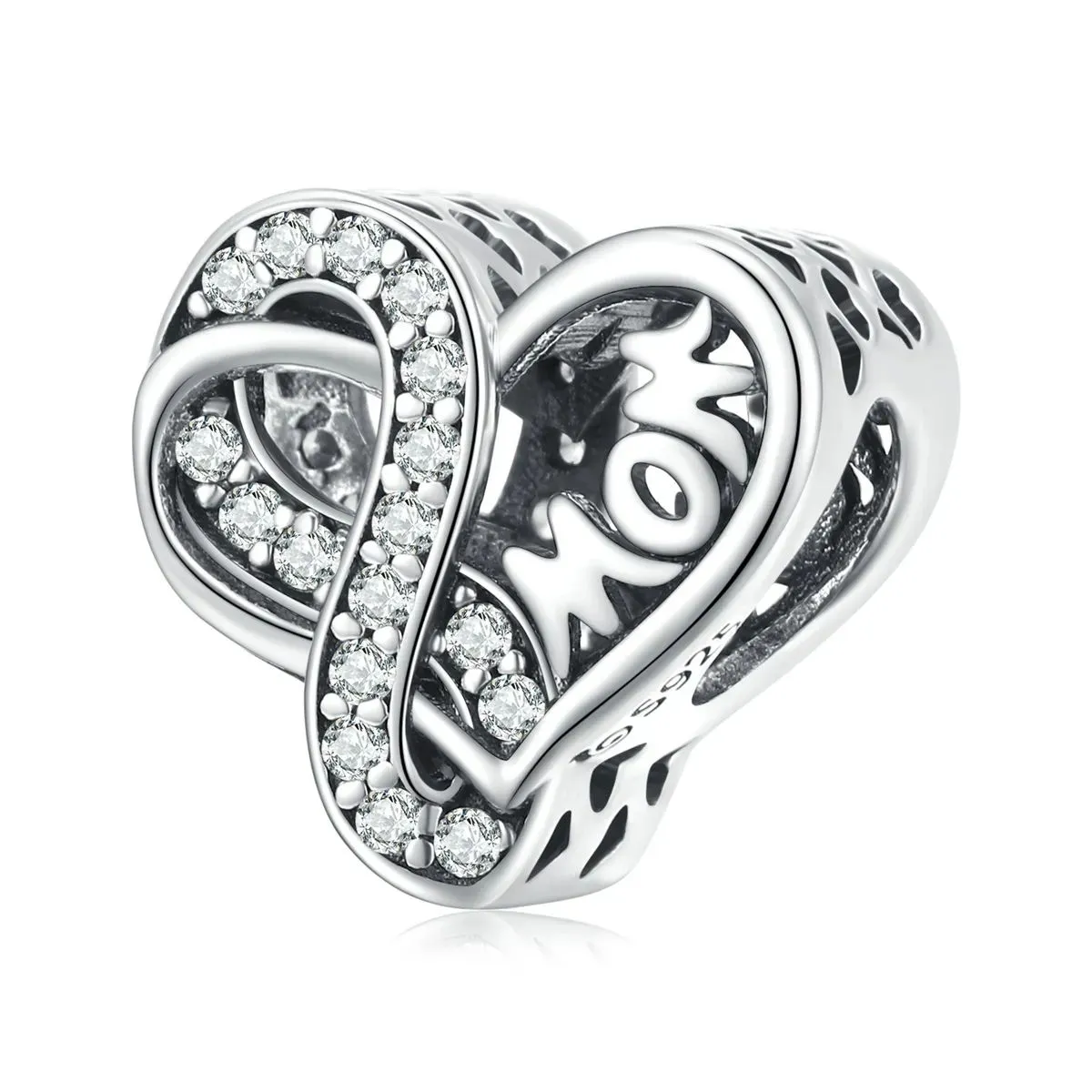 charms typu pandora nieskończona miłość bsc516
