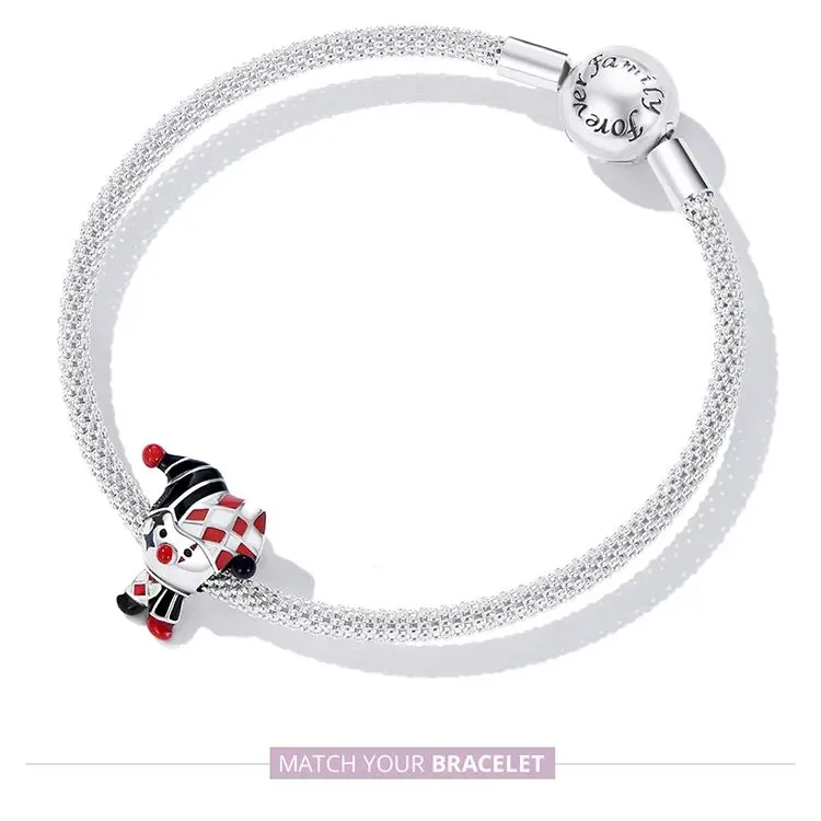 (zdjęcie do) Charms Typu Pandora Pokerowy klaun - SCC2237 - Wyświetl 8