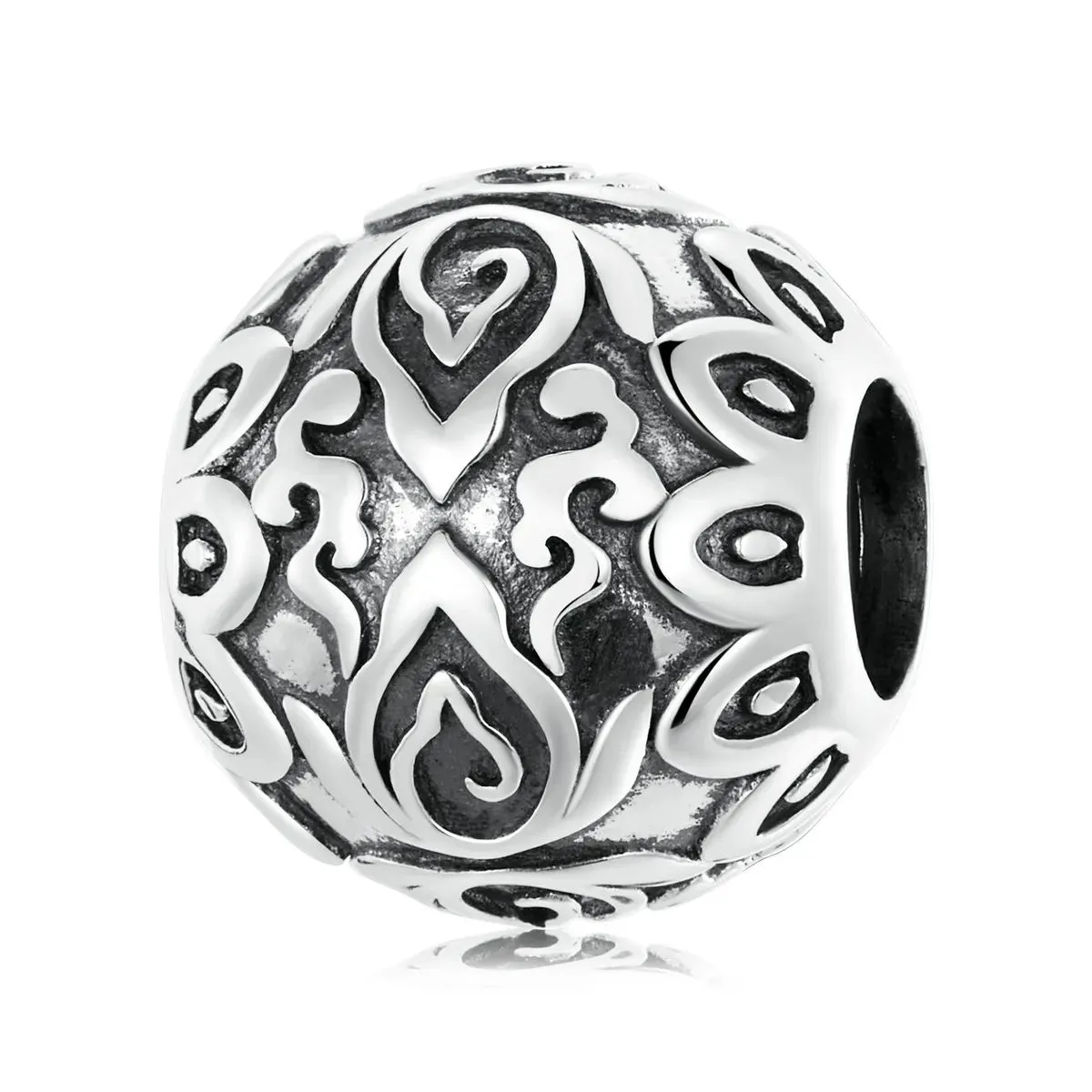 charms typu pandora siedzący budda i lotos scc2168