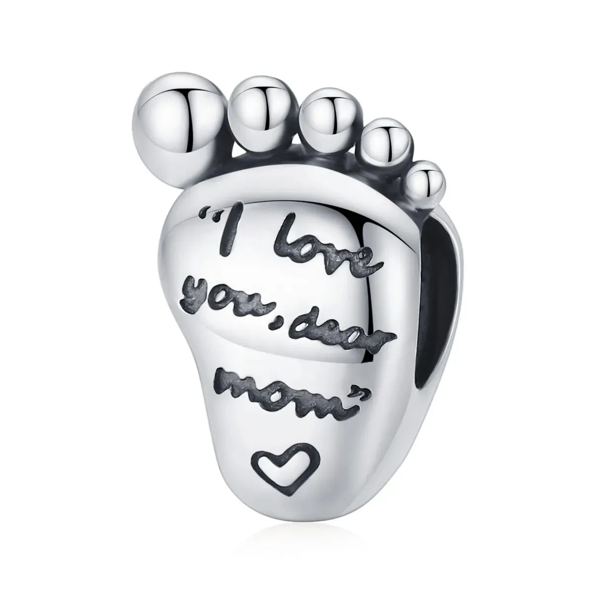 charms typu pandora stopy miłości scc1901