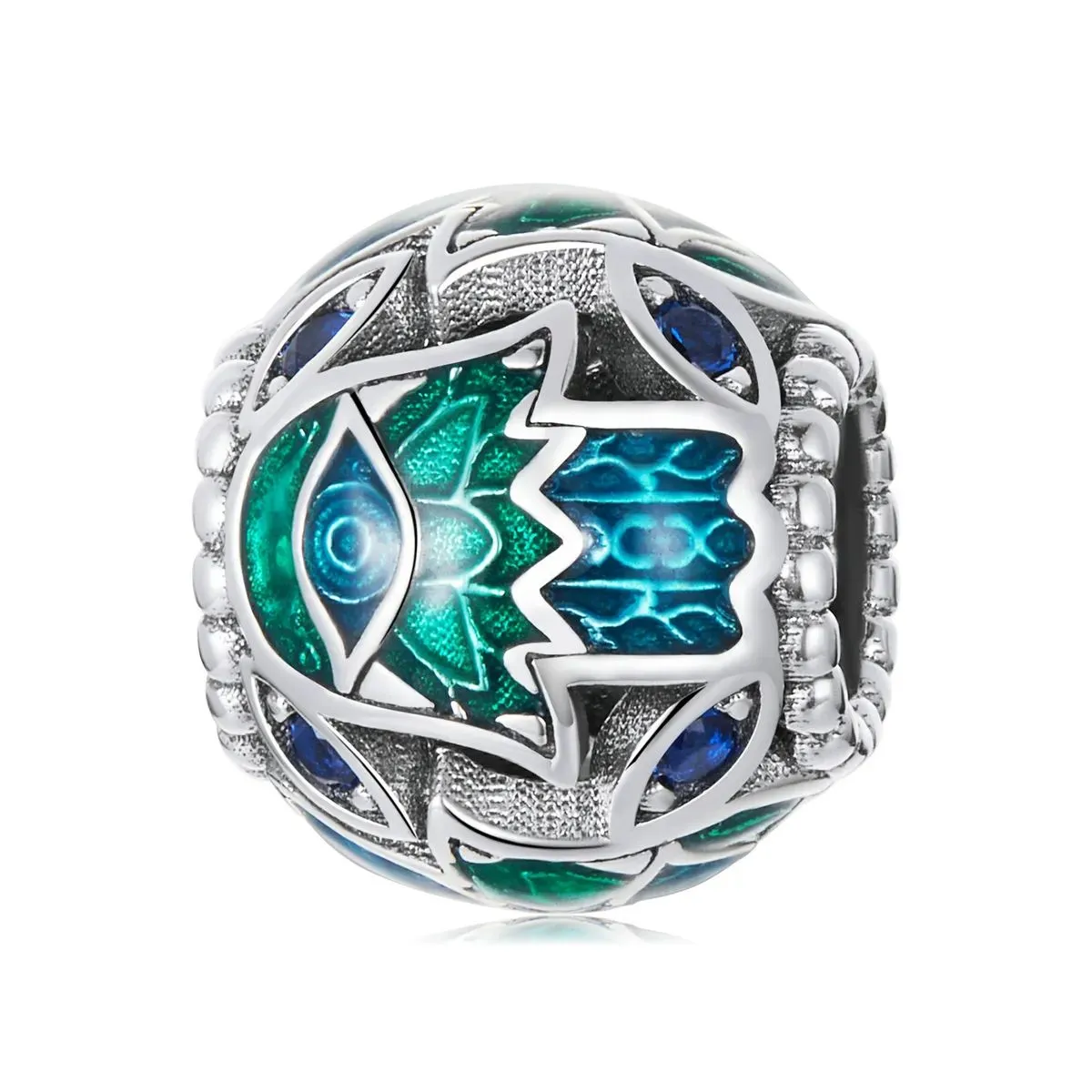 charms typu pandora szczęśliwa ręka bsc565