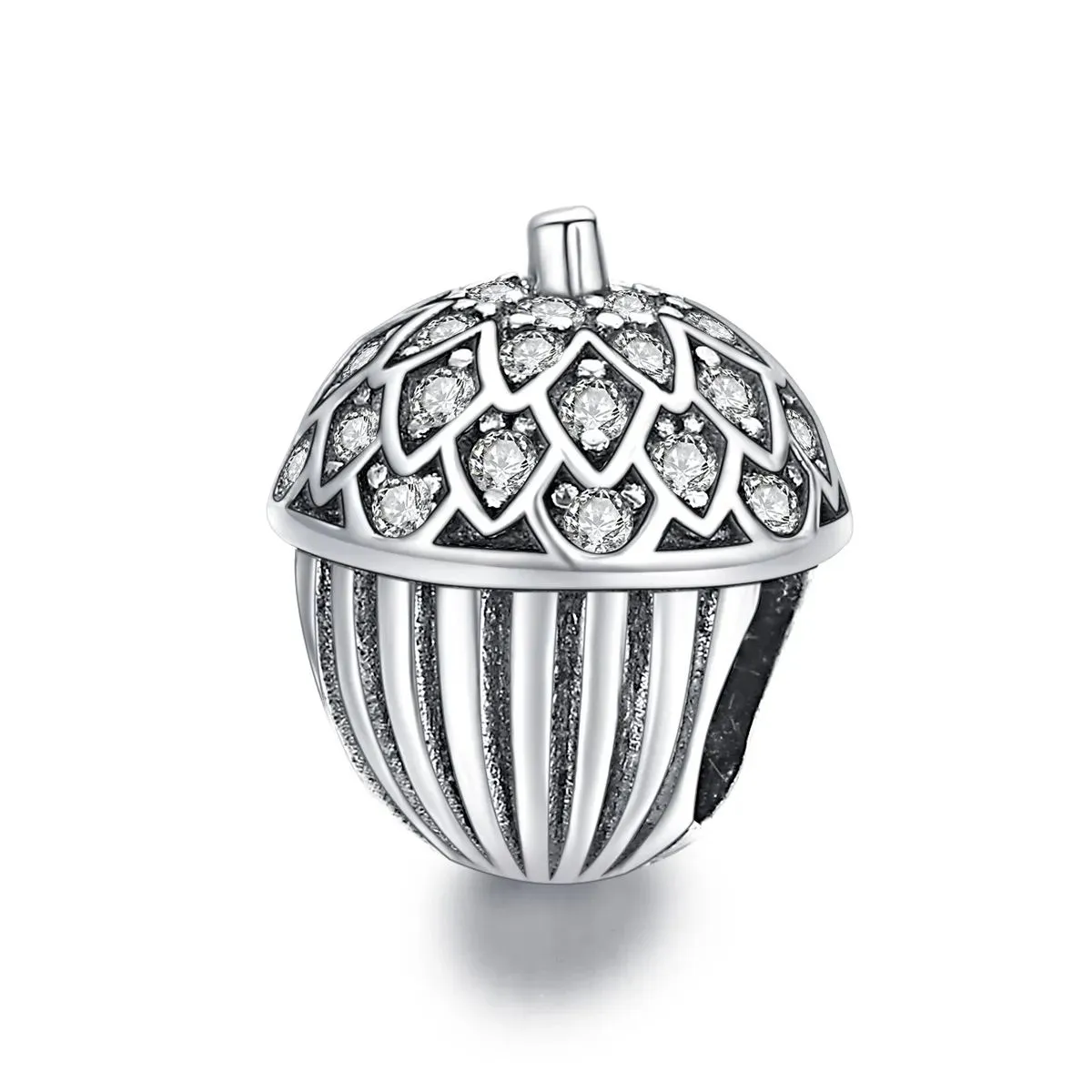 charms typu pandora szczęśliwa sosnowa szyszka bsc337