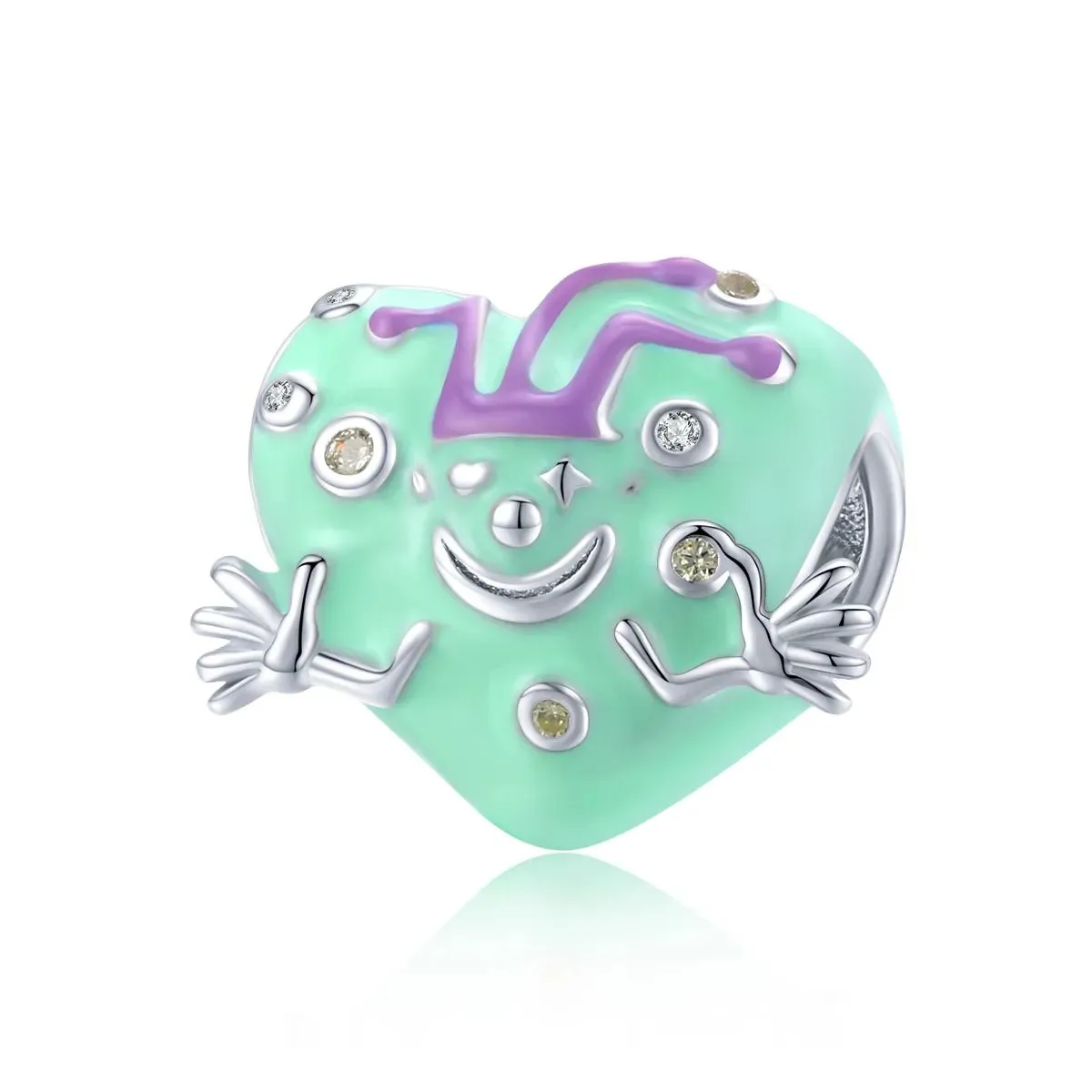 charms typu pandora szczęśliwy klaun bsc292