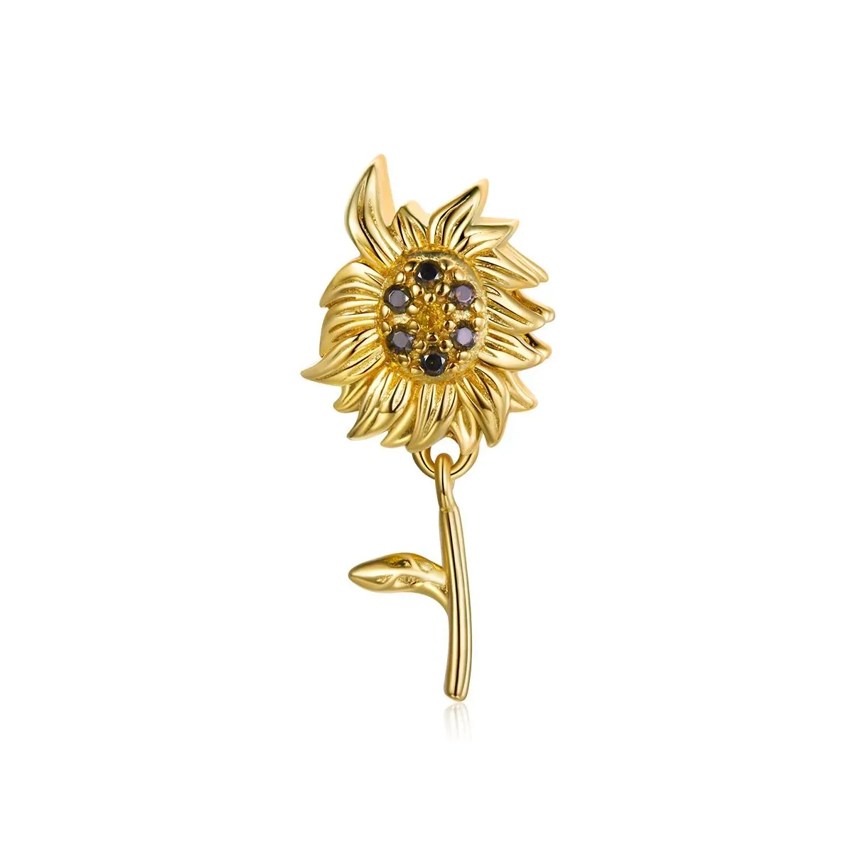 charms typu pandora słonecznik bsc425