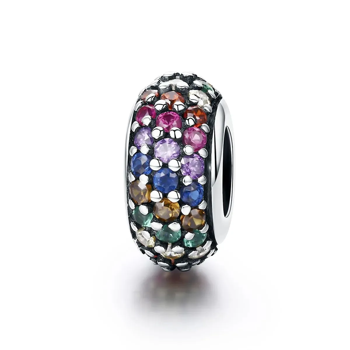 charms typu pandora tęcza scc583