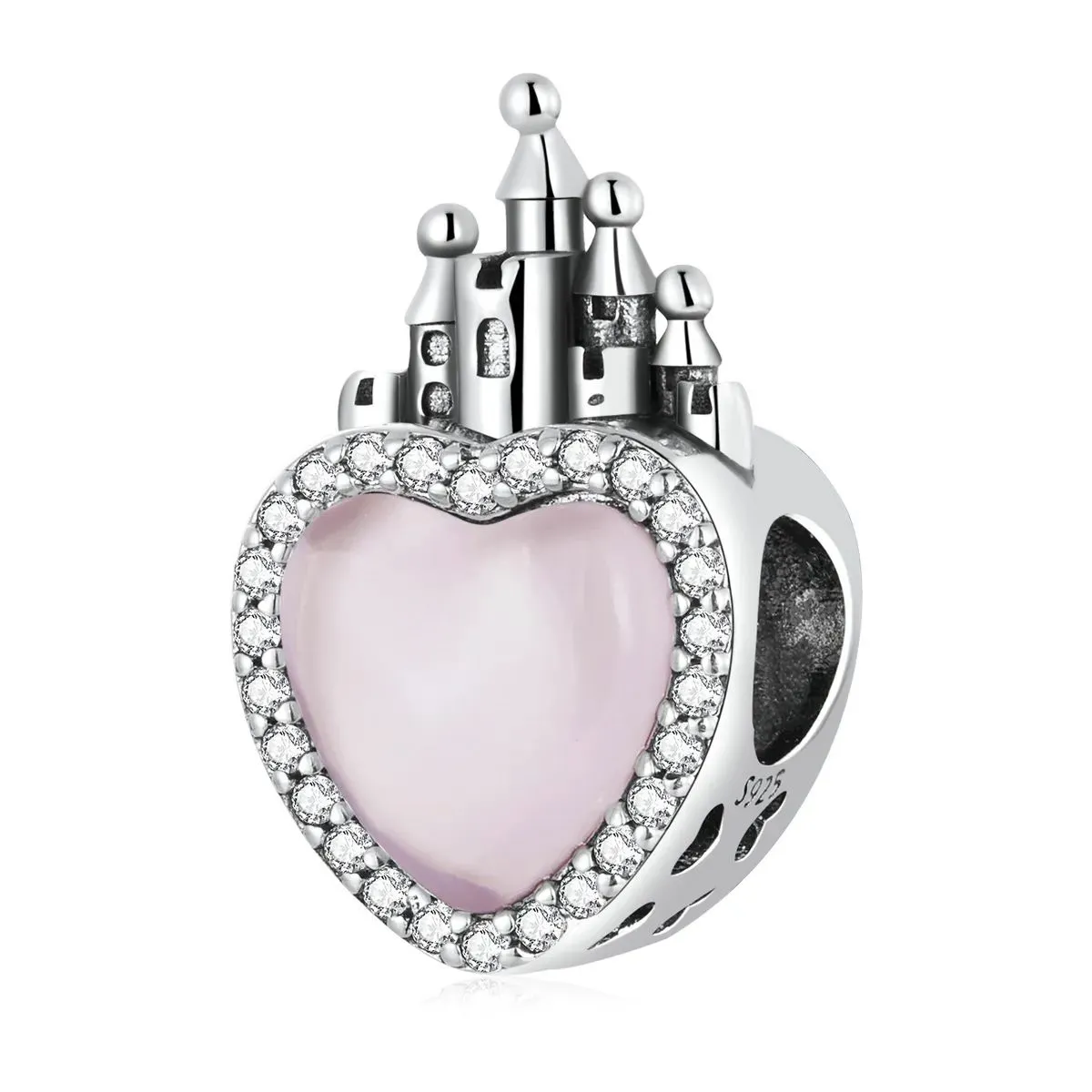 charms typu pandora zamek miłości scc2207
