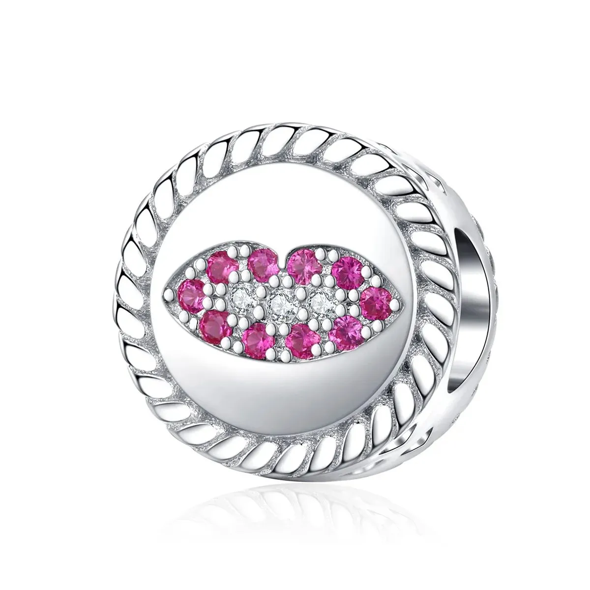 charms typu pandora znak miłości scc1347