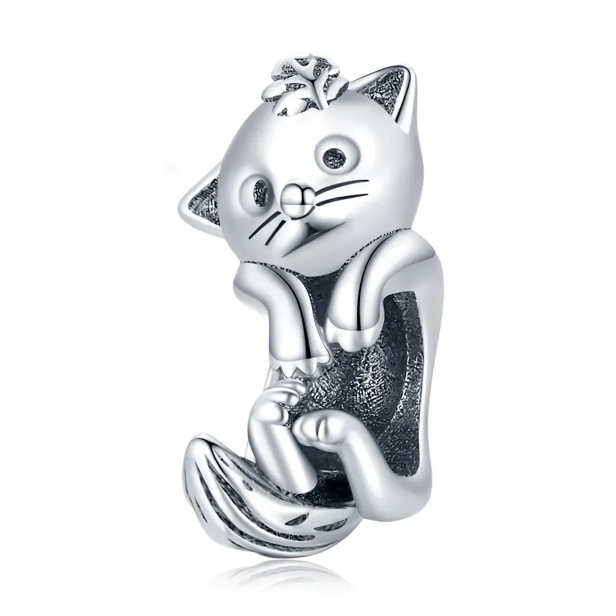 charms typu pandora ładny lis scc1925