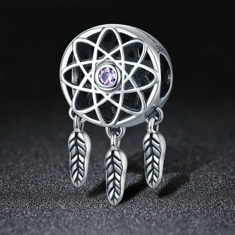 (zdjęcie do) Charms Typu Pandora łapacz snów - SCC330 - Wyświetl 2