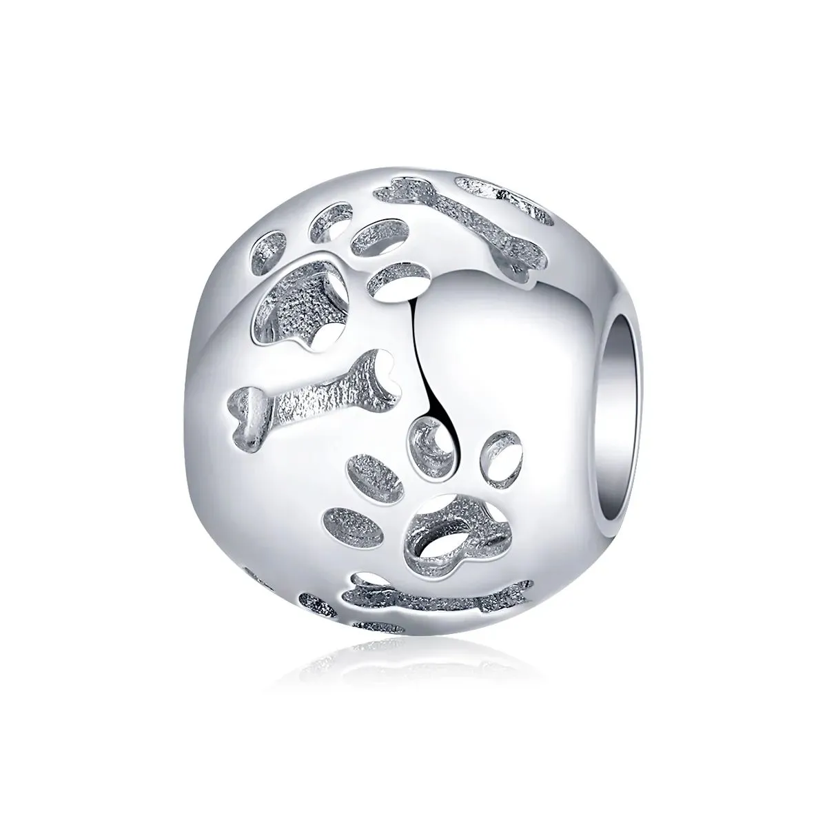 charms typu pandora śliczne ślady zwierzaka bsc140