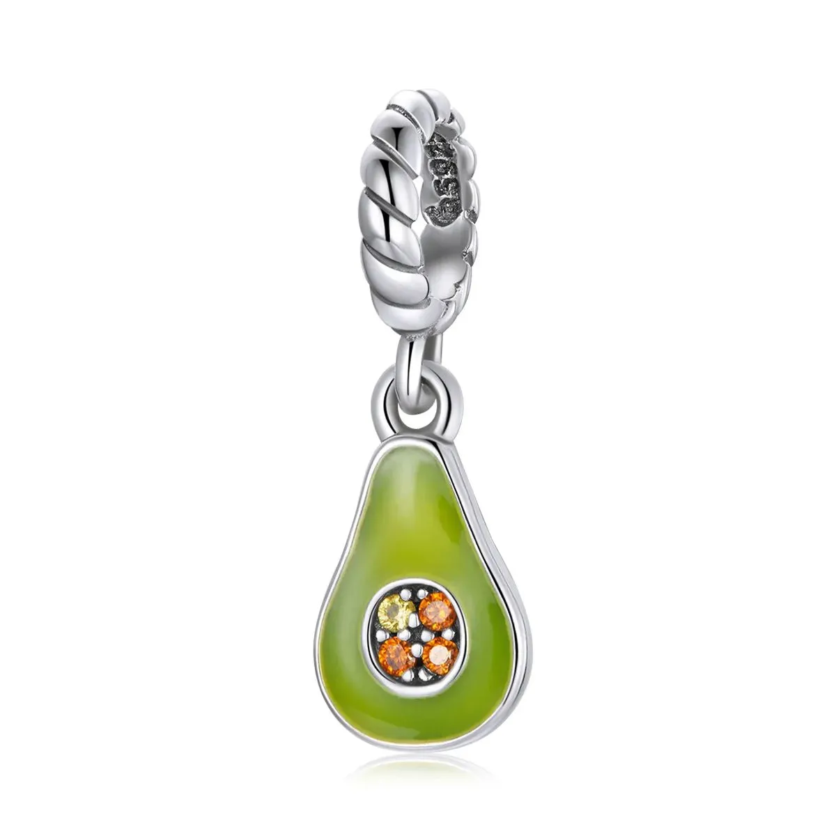 zawieszka typu pandora awokado bsc472