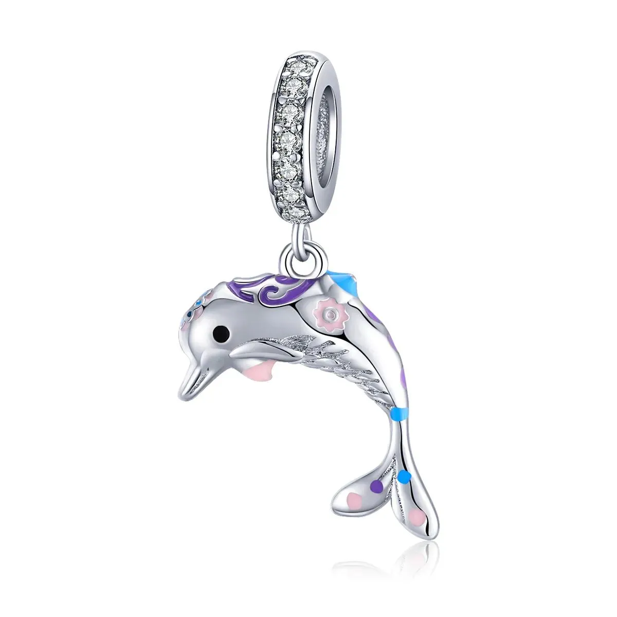 zawieszka typu pandora delfin bsc159