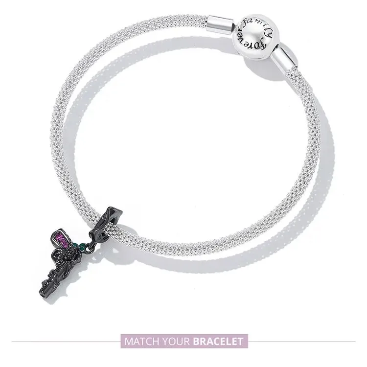 (zdjęcie do) Zawieszka Typu Pandora Różany pistolet - SCC2241 - Wyświetl 8