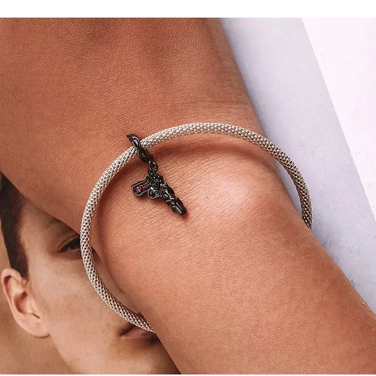 (zdjęcie do) Zawieszka Typu Pandora Różany pistolet - SCC2241 - Wyświetl 9