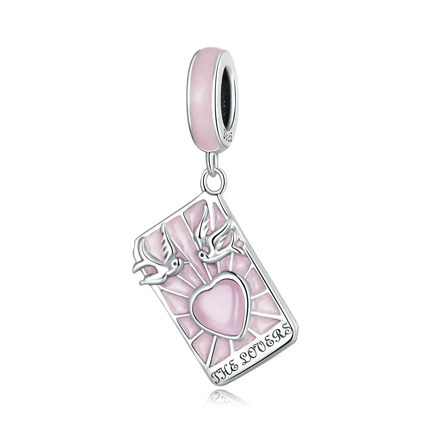 zawieszka typu pandora tarot zakochani scc2263