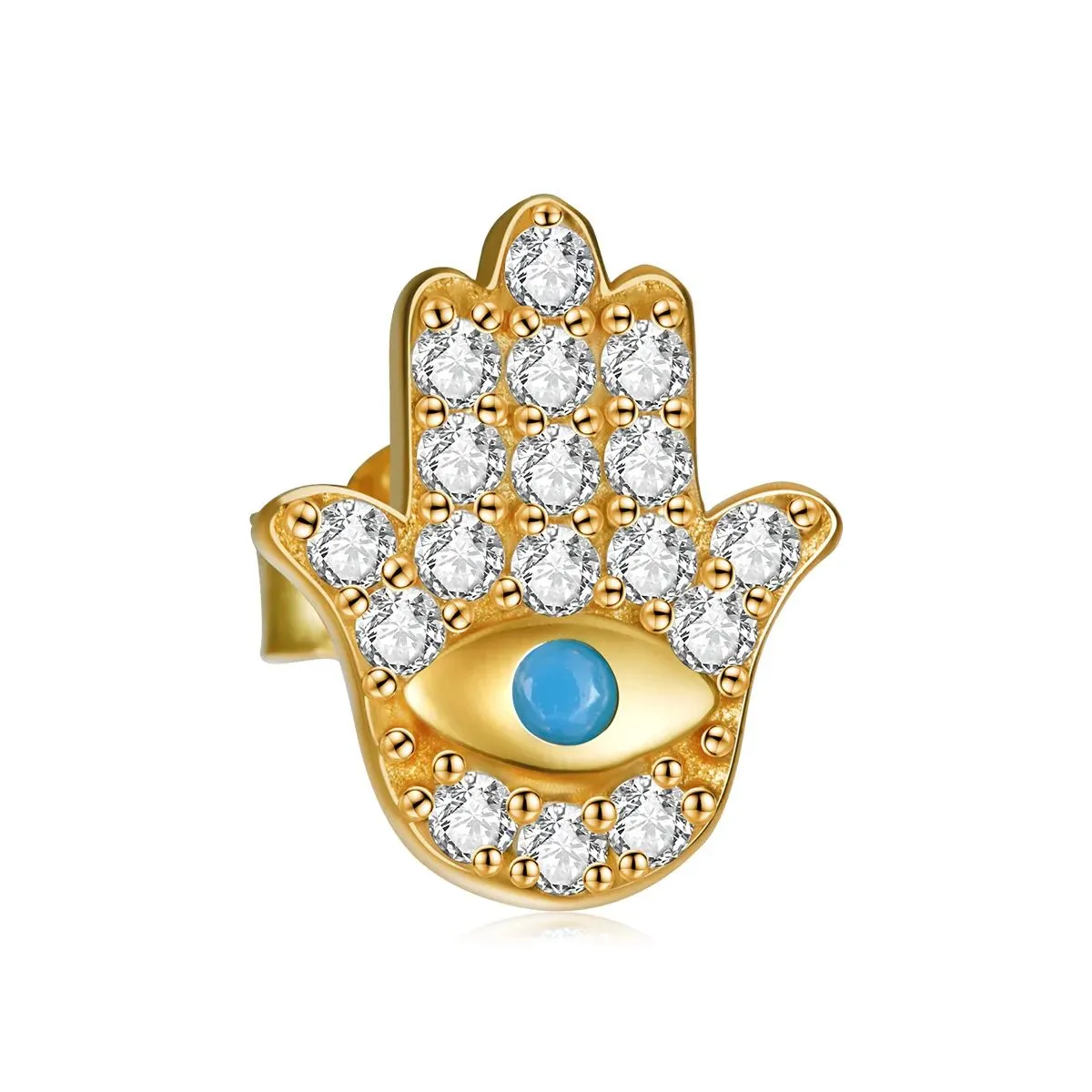 kolczyki sztyfty typu pandora mystic spain szczęśliwe ręce sce1139