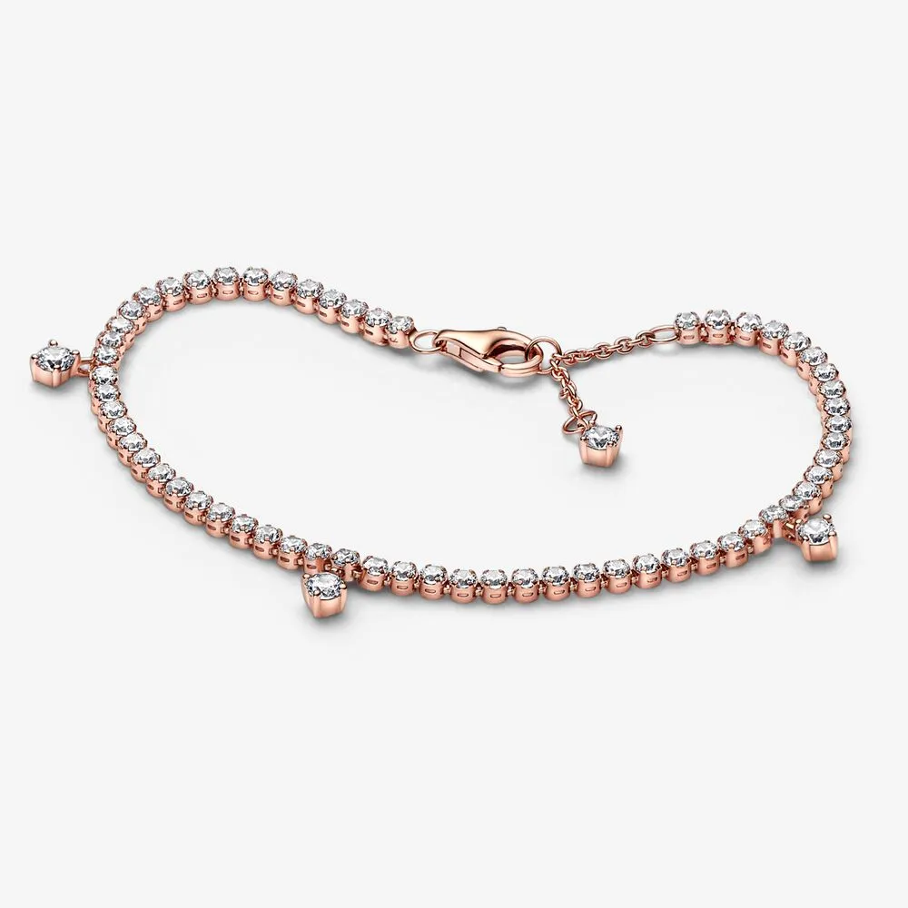bransoletka pandora sparkling drops tennis 582401c01