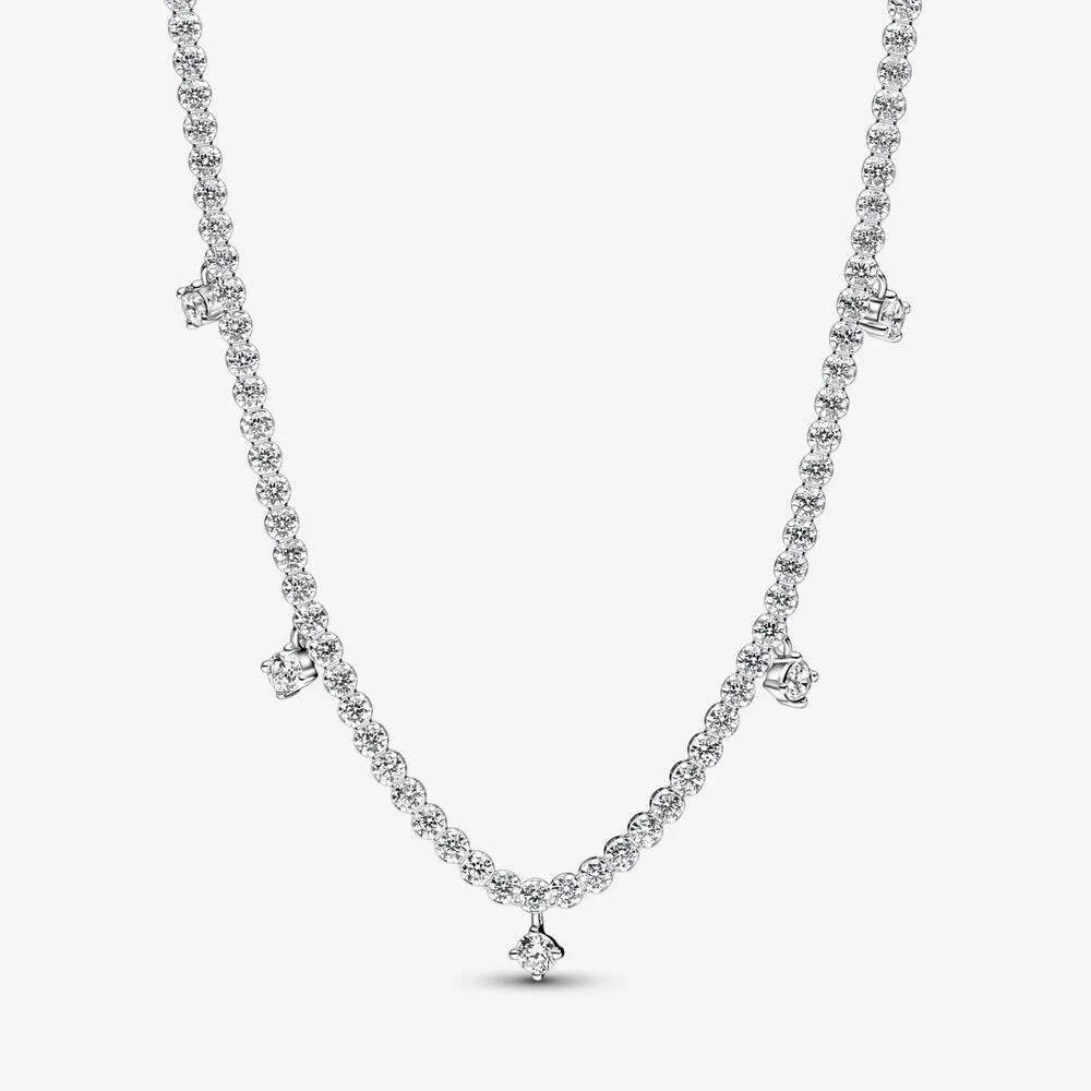 pandora błyszczący kolekcjonerski naszyjnik z kolekcji sparkling drop 392405c01